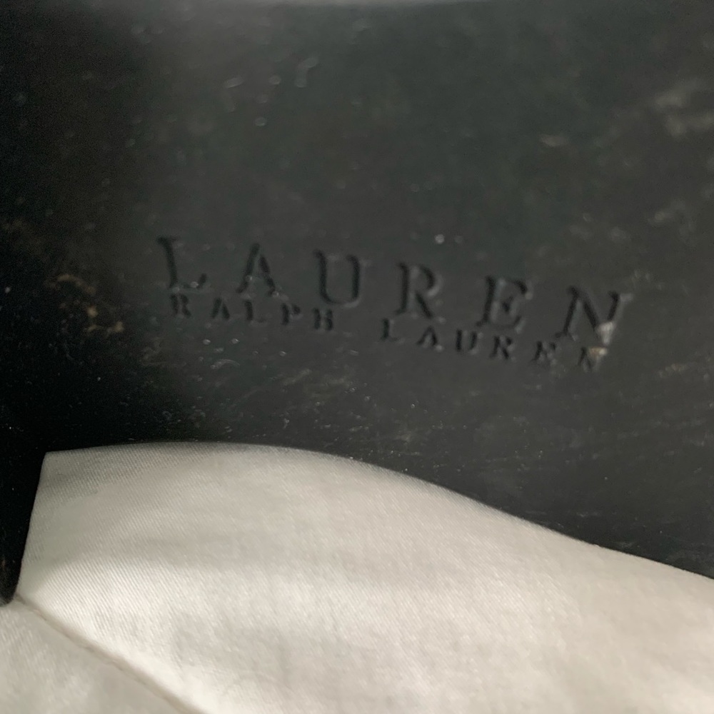 Ralph Lauren Black Riding Boots- Sonya size 7.5 - Picture 4 of 5